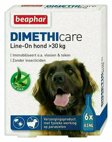 Beaphar Dimethicare Line-On Hond Tegen Vlooien En Teken